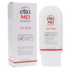 EltaMD UV Pure Broad Spectrum SPF 47 Face and Body Sunscreen 4 oz