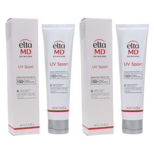 EltaMD UV Sport Broad Spectrum SPF 50+ Body Sunscreen 3 oz 2 Pack